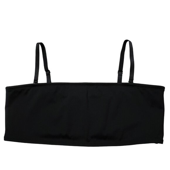 SKIMS Shaping Swim Bandeau Top Lot 2 Onyx Sienna Womens 3X - Picture 5 of 14